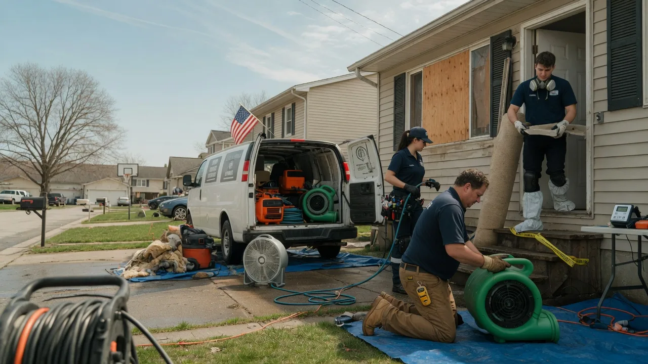 Water Damage Restoration in Strongsville, OH near me